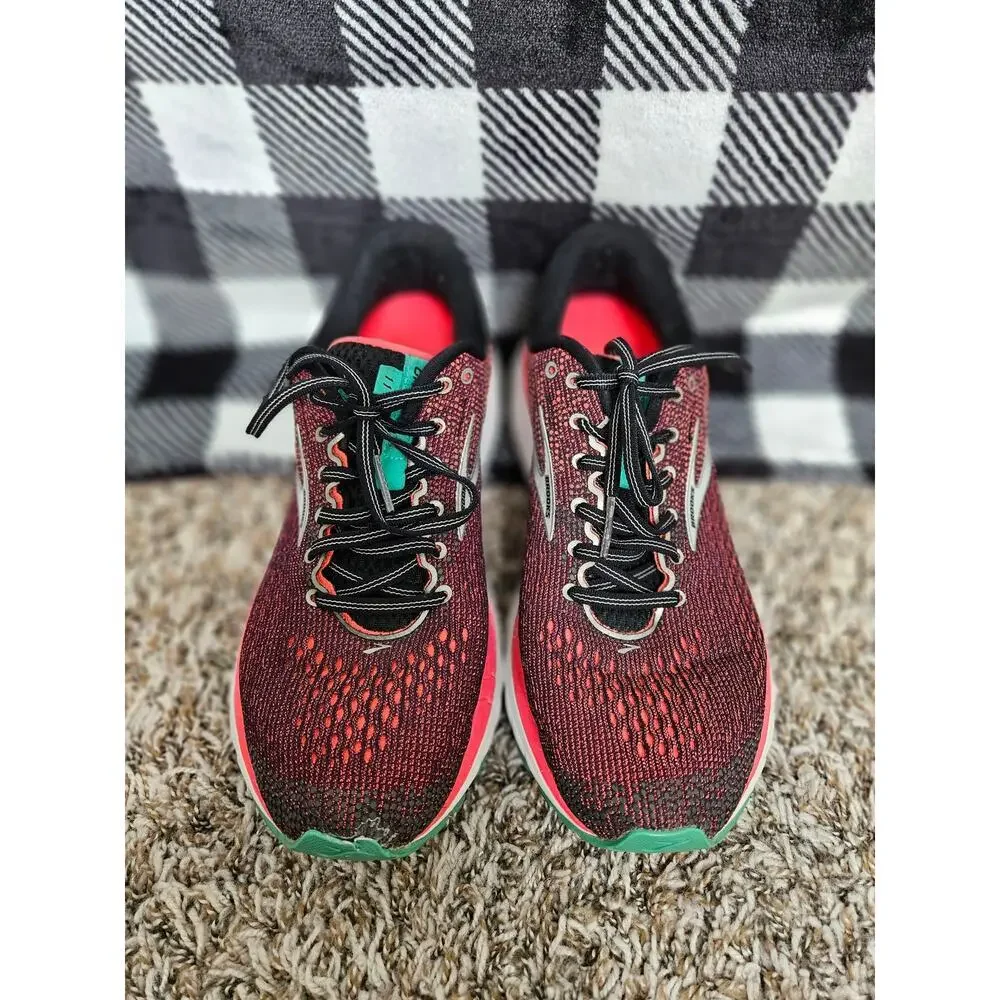 Brooks Ghost 11 Women's Running Shoes Size 10.5 B Medium Black Pink DNA Loft